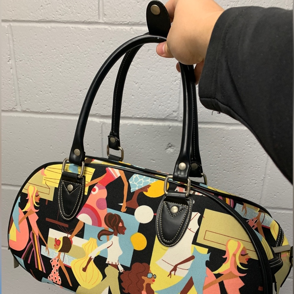 Adorable bag in Cubism Style